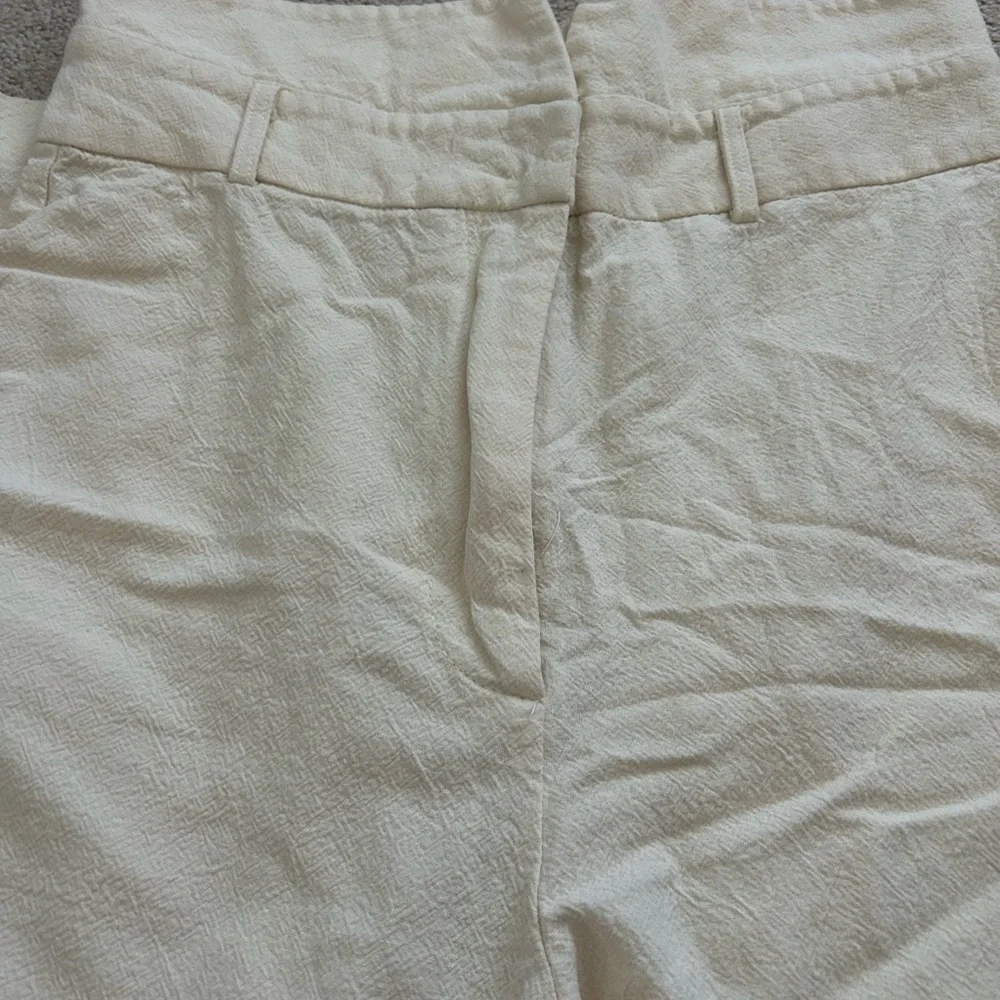 SHEIN High-Waisted Cream Size XS Pants - Picture 2 of 4